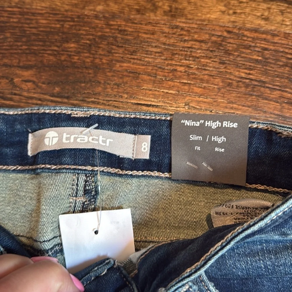 Girls size 8 denim jeans. Brand new with tags.